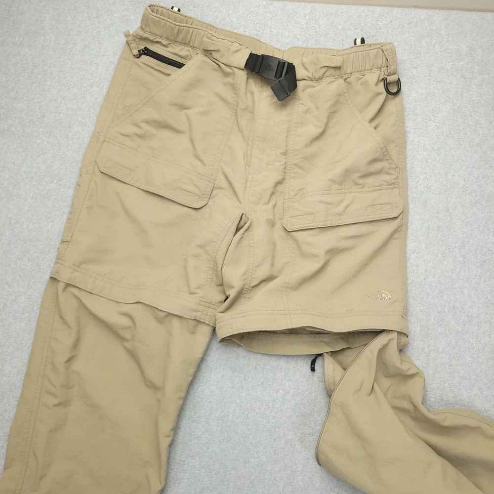 Vintage The North Face Paramount Peak Active Convertible Pants Mens 32x30‎ Beige